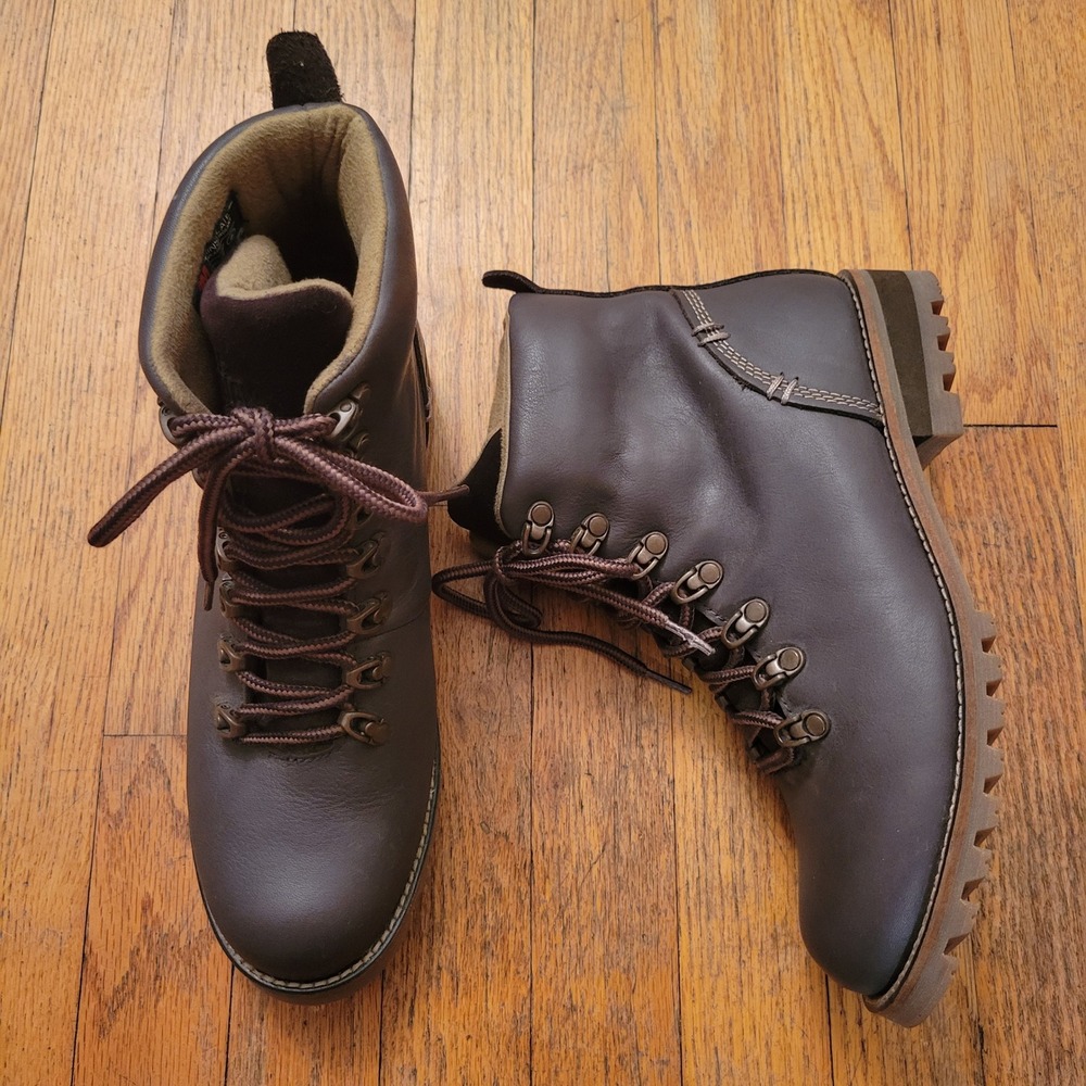 Kodiak 8.5 Hiking Boots Brown Leather Waterproof Thinsulate‎ FERNIE Insulated